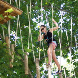 Aventura en los árboles en Madrid