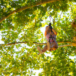 Aventura en los árboles en Madrid