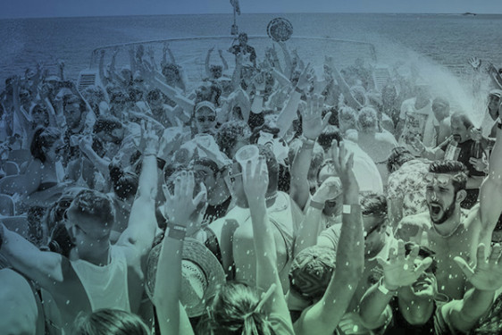 Pack Cirque de la Nuit Boat Party en Ibiza