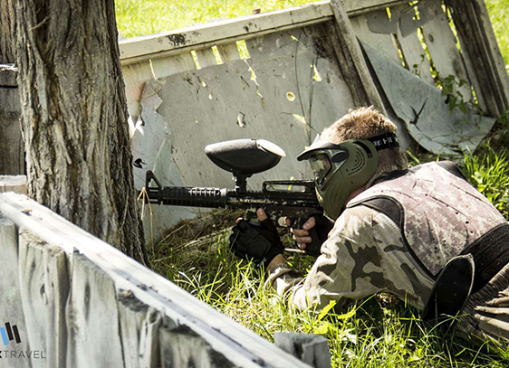 Pack paintball y barbacoa en Málaga