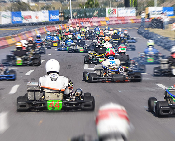 Pack karting y cena en Málaga