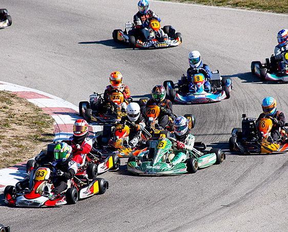 Pack karting y cena en Málaga