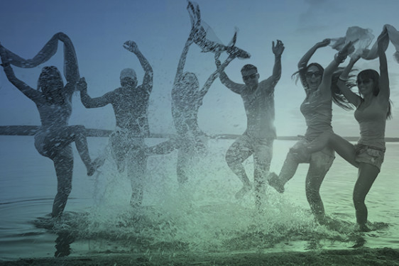 Pack gold party con alojamiento, comida y cena en Ibiza