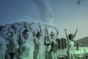 Pack fiesta en barco y playa en Málaga