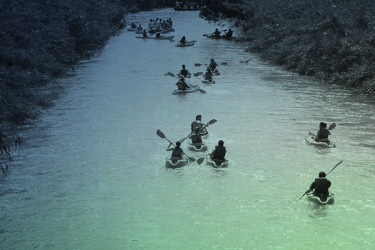 Descenso del Segura en Murcia