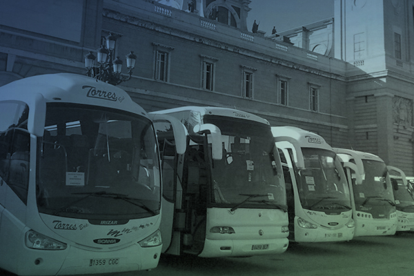 Autobuses para despedidas en Madrid
