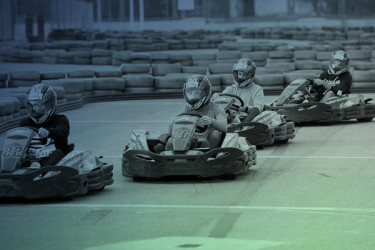 Karts y cena Enigmatium en Bilbao